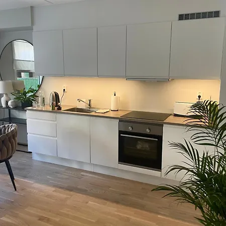 Modern With A Private Garage In Oslo Apartment Lorenskog