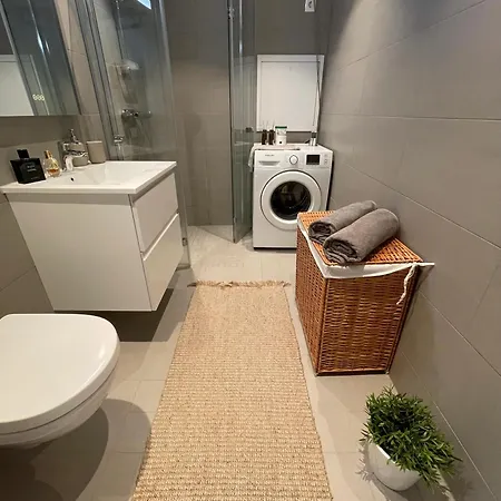 Modern With A Private Garage In Oslo Apartment Lorenskog